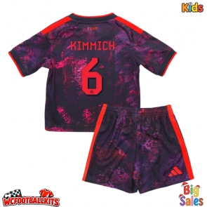 Bayern Munich Joshua Kimmich #6 Replica Third Stadium Kit for Kids 2026-27 Short Sleeve (+ pants)